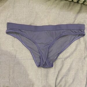 Negative Underwear Slate / Blue Bikini Underwear, Size M